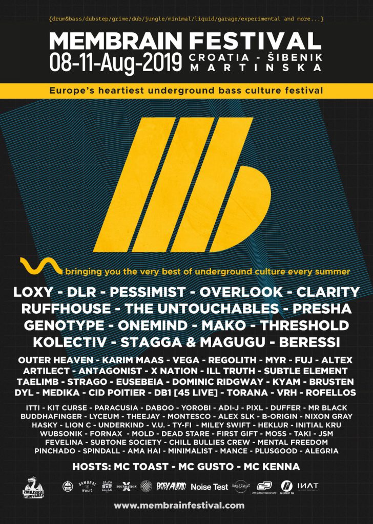 Membrain Festival flyer